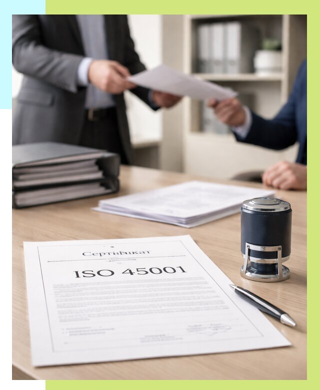 Сертификат ISO 45001 в Канаше под ключ от 46224 р. | Сертэкс